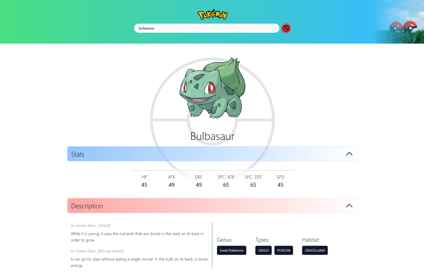 Pokemon App image